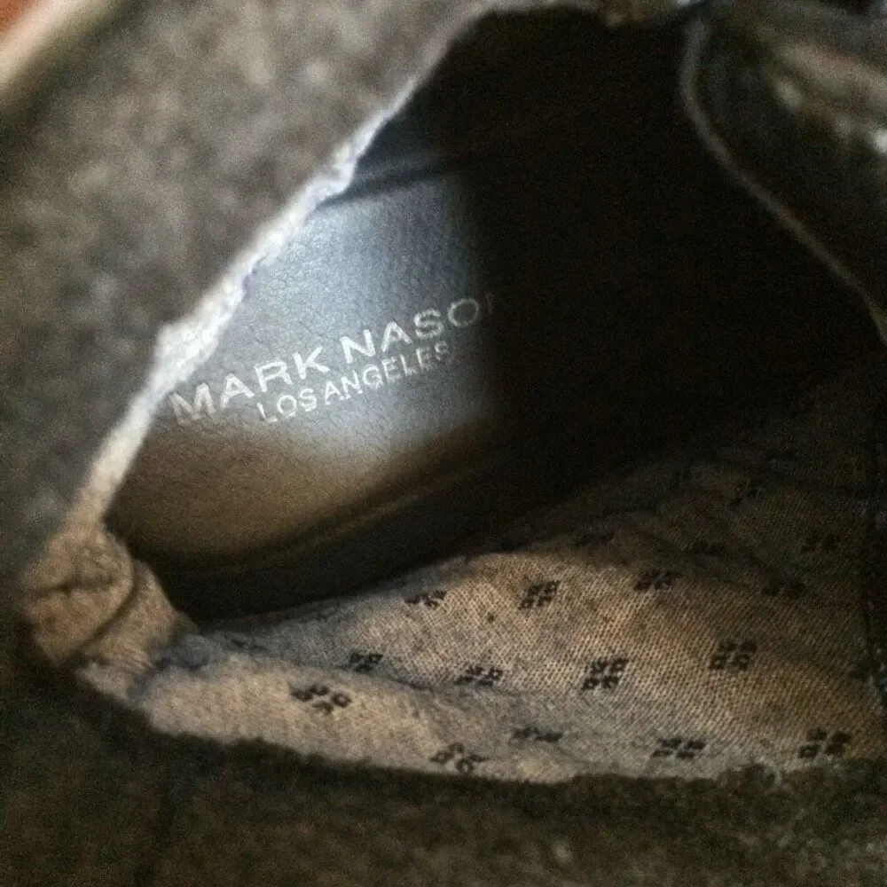 Mark Nason Ottomatic black leather boots 9